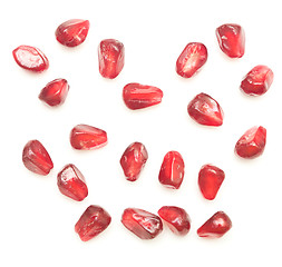 Image showing pomegranate seeds