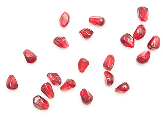 Image showing pomegranate seeds