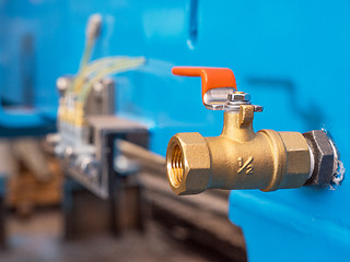 Image showing Brass ball valve