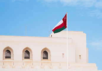 Image showing The flag of Oman