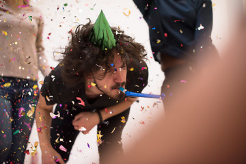 Image showing confetti party