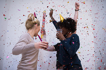 Image showing confetti party