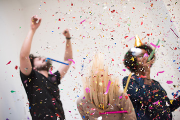 Image showing confetti party