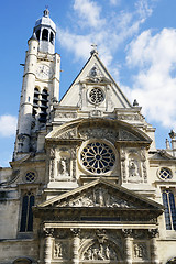 Image showing Saint-Etienne-du-Mont church in Paris