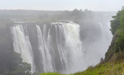 Image showing waterfall Victoria