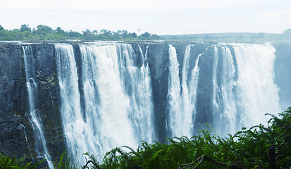 Image showing waterfall Victoria