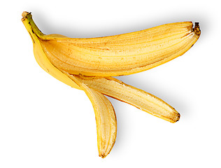 Image showing Banana skin deployed horizontally