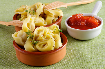 Image showing Delicious Meat Cappelletti