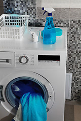 Image showing laundry powder for washing