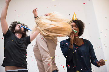 Image showing confetti party