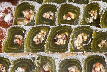 Image showing Turkish delight in a shop