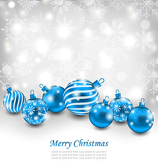 Image showing Christmas Abstract Shimmering Background 