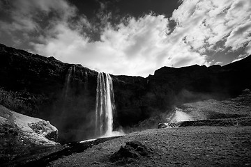 Image showing Waterfall in Iceland