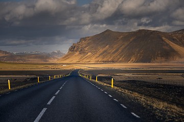 Image showing Long hard road