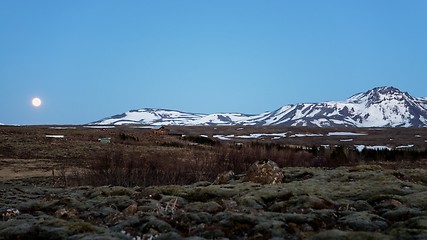 Image showing Midnight at Iceland