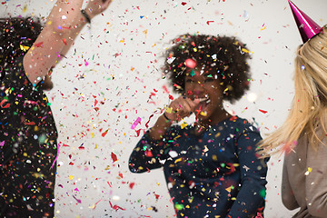 Image showing confetti party