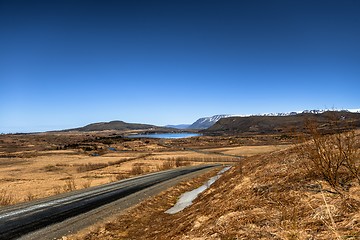 Image showing Long hard road