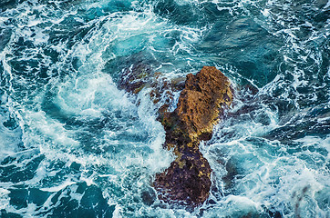 Image showing Rock in the Coastline