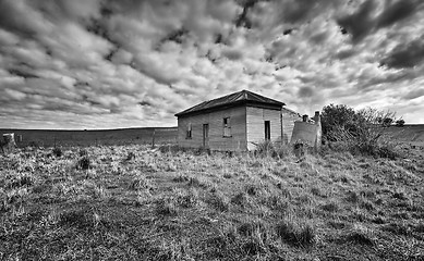 Image showing Old Abandoned Country Homestead Australia