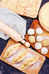 Image showing raw flour products