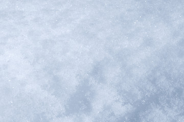 Image showing Snow texture, macro