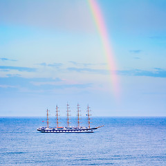 Image showing Big Sailing Ship 