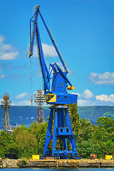 Image showing Harbour Crane