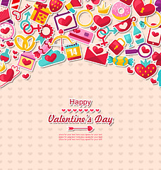 Image showing Greeting Card for Valentine\'s Day