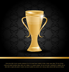 Image showing Golden Championship Cup