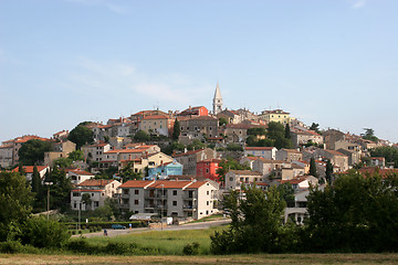 Image showing The city of Vrsar in Croatia