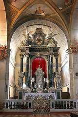 Image showing Altar in the church of St. Euphemia in Rovinj, Croatia