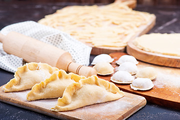 Image showing raw flour products