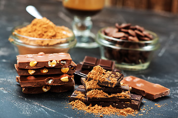 Image showing cocoa and chocolate