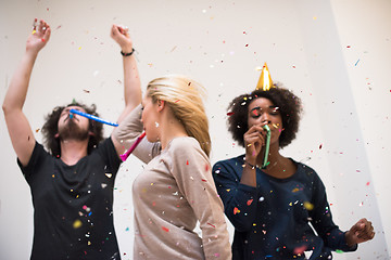 Image showing confetti party