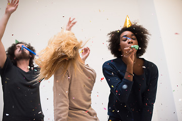 Image showing confetti party