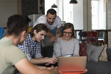 Image showing team meeting and brainstorming