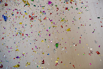 Image showing confetti background