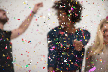 Image showing confetti party