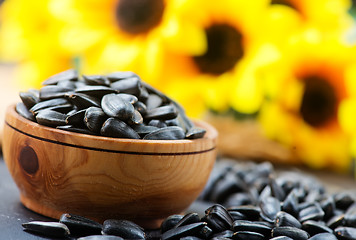 Image showing sunflower seed