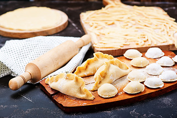 Image showing raw flour products