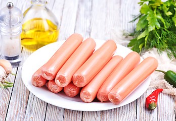 Image showing sausages