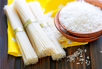 Image showing rice noodles