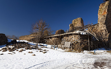 Image showing ruins Krevo Belarus