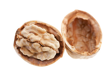 Image showing isolated on white walnuts