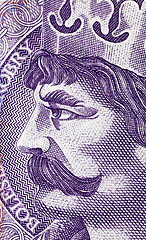 Image showing twenty zloty close up