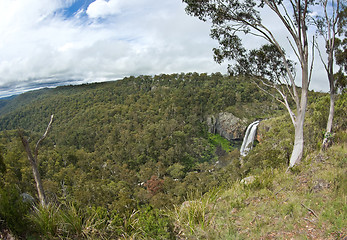 Image showing ebor river waterfall