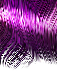 Image showing purple anime hair