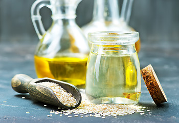 Image showing sesame oil