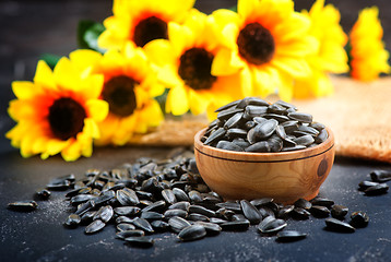 Image showing sunflower seed