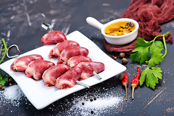 Image showing duck hearts